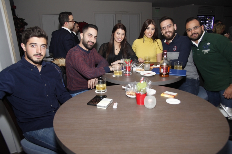 Charbel Khalil and the band at Burj on Bay 
